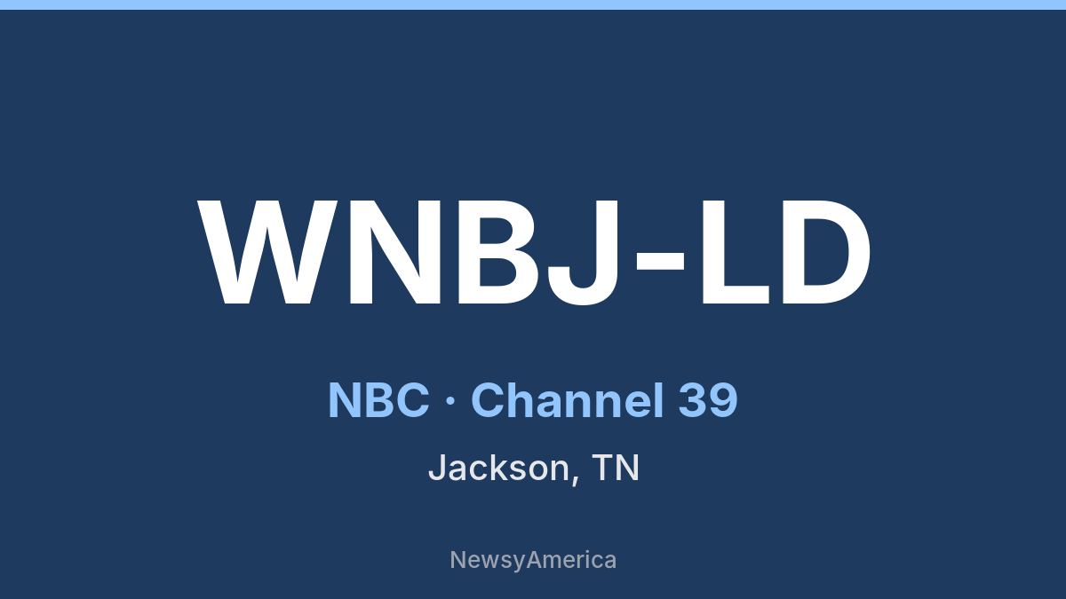 WNBJ-LD – NBC 39 Jackson