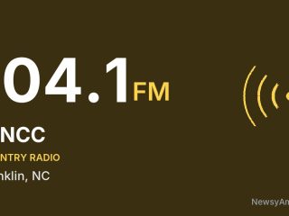 WNCC 104.1 FM, Franklin, NC