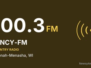 WNCY-FM 100.3 FM, Neenah-Menasha, WI
