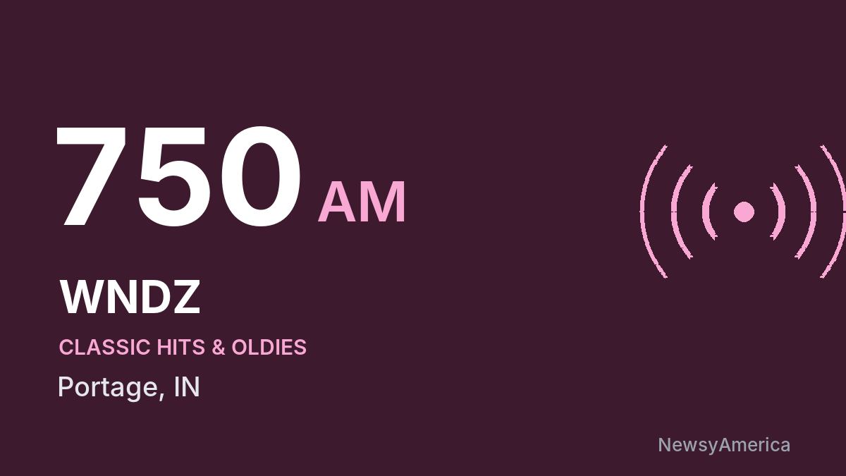 WNDZ 750 AM – Portage