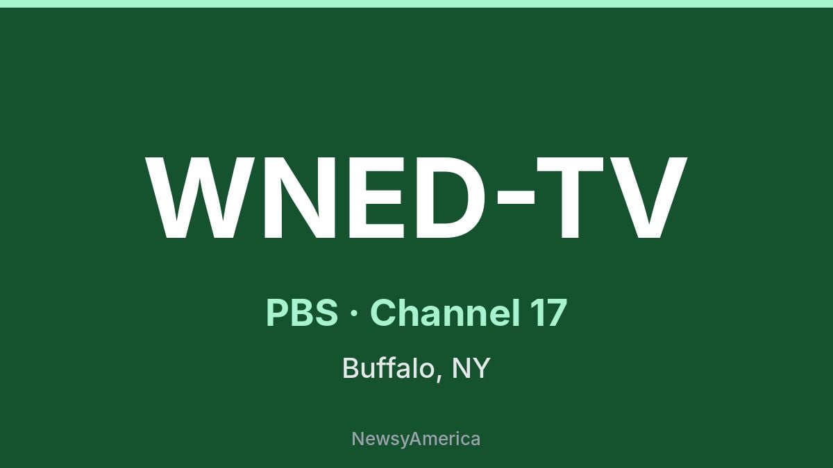 WNED-TV – PBS 17 Buffalo