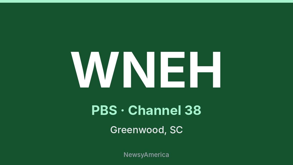 WNEH – PBS 38 Greenville