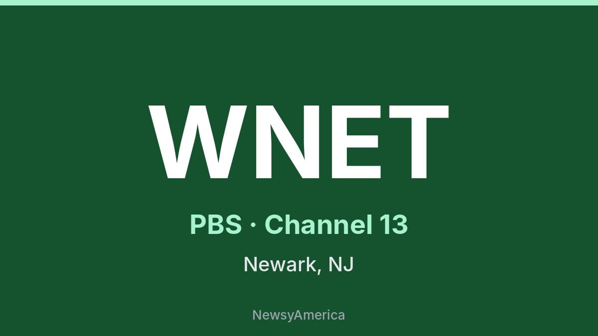 WNET – PBS 13 New York