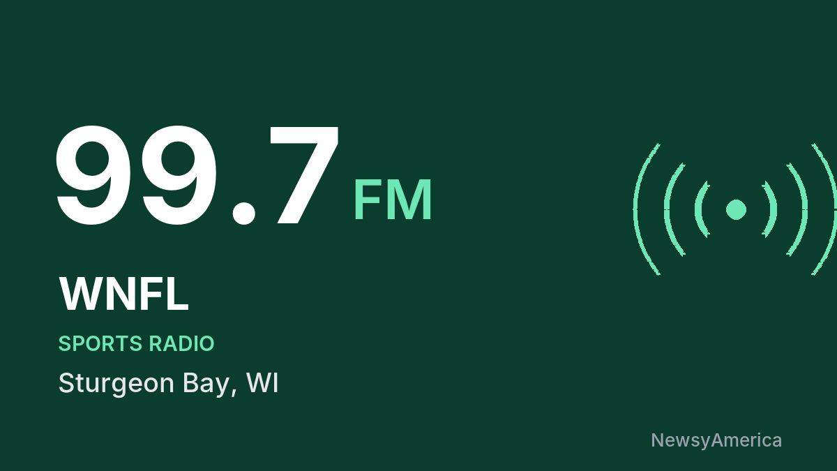 WNFL 99.7 FM – Sturgeon Bay