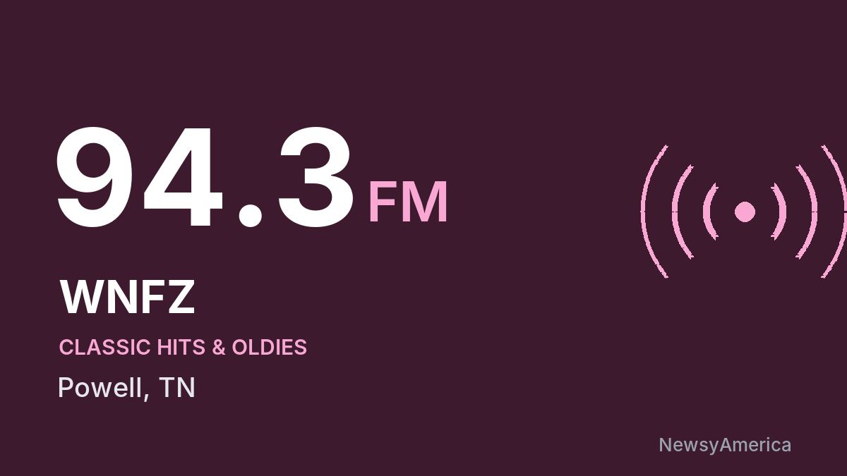 WNFZ 94.3 FM – Powell