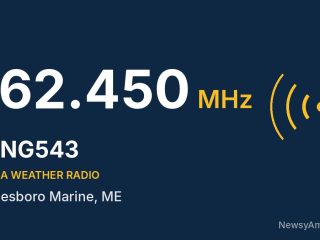 WNG543 NOAA Weather Radio 162.450 MHz, Jonesboro Marine, ME