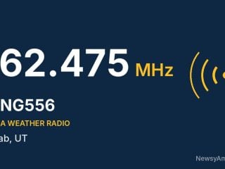 WNG556 NOAA Weather Radio 162.475 MHz, Moab, UT