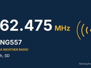 WNG557 NOAA Weather Radio 162.475 MHz, Faith, SD