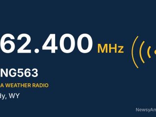WNG563 NOAA Weather Radio 162.400 MHz, Cody, WY