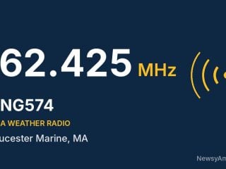 WNG574 NOAA Weather Radio 162.425 MHz, Gloucester Marine, MA