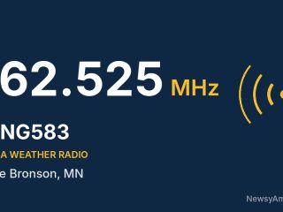 WNG583 NOAA Weather Radio 162.525 MHz, Lake Bronson, MN