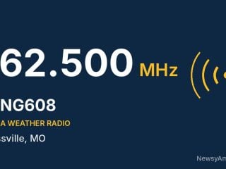 WNG608 NOAA Weather Radio 162.500 MHz, Cassville, MO