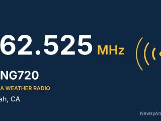 WNG720 NOAA Weather Radio 162.525 MHz, Ukiah, CA