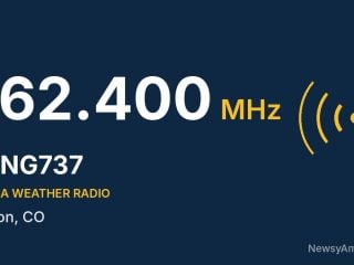 WNG737 NOAA Weather Radio 162.400 MHz, Dillon, CO