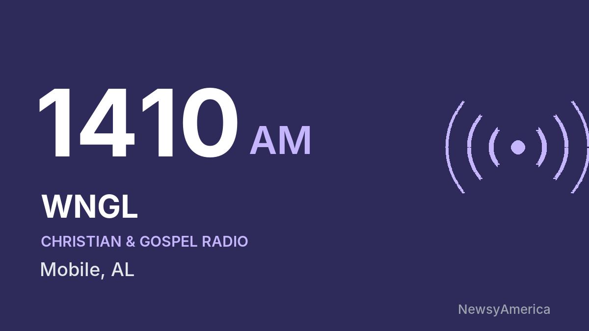 WNGL 1410 AM – Mobile