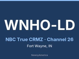 WNHO-LD channel 26, Fort Wayne, IN
