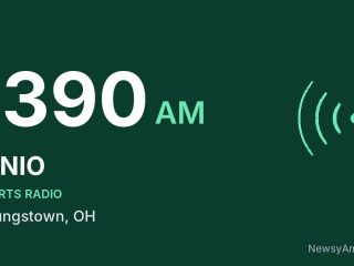 WNIO 1390 AM, Youngstown, OH