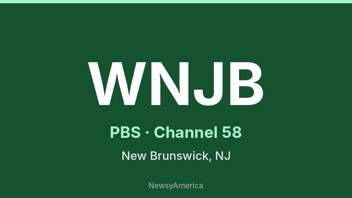 WNJB – PBS 58 New York