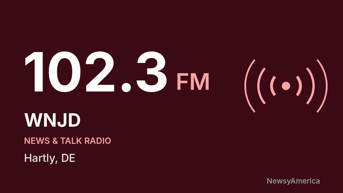 WNJD 102.3 FM – Hartly
