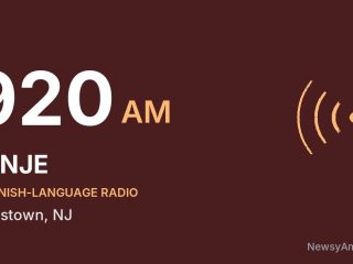 WNJE 920 AM, Jobstown, NJ