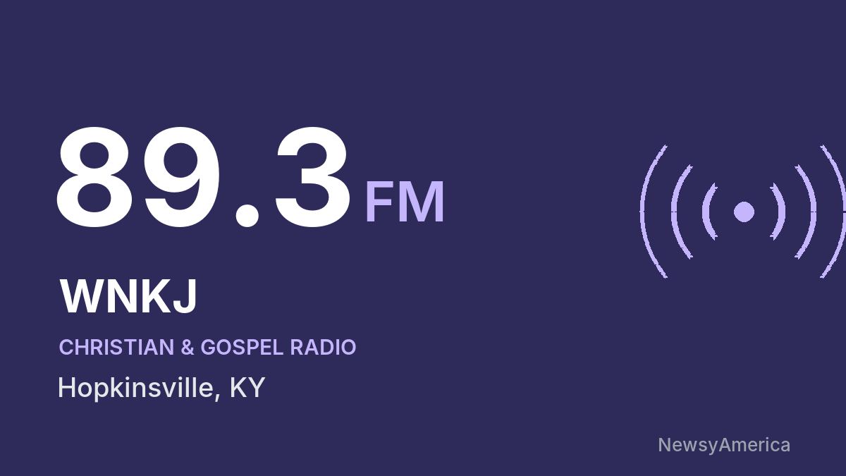 WNKJ 89.3 FM – Hopkinsville