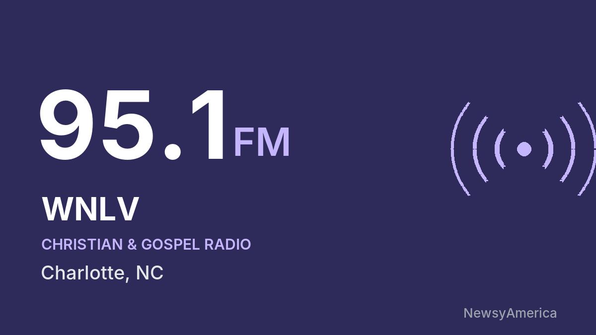 WNLV 95.1 FM – Charlotte