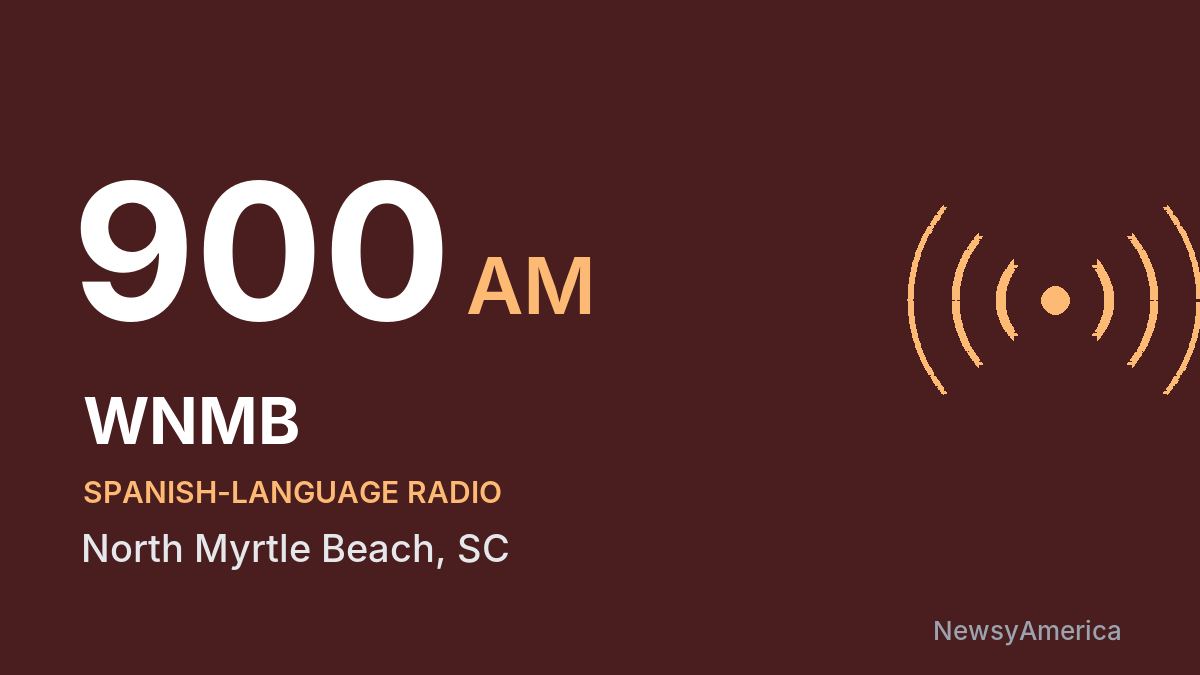 WNMB 900 AM – North Myrtle Beach