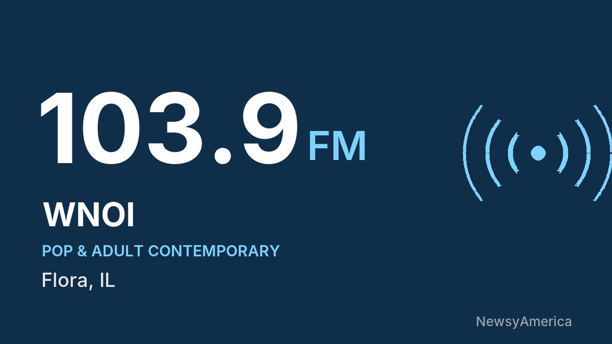 WNOI 103.9 FM – Flora