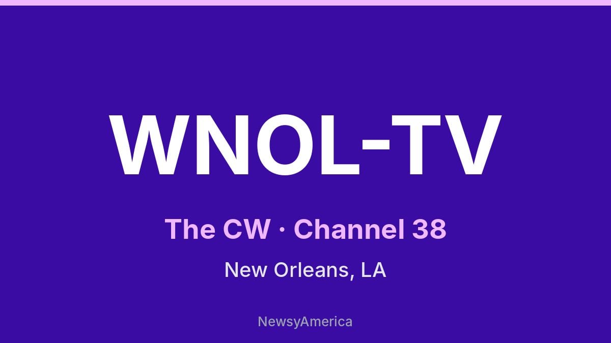WNOL-TV – The CW 38 New Orleans