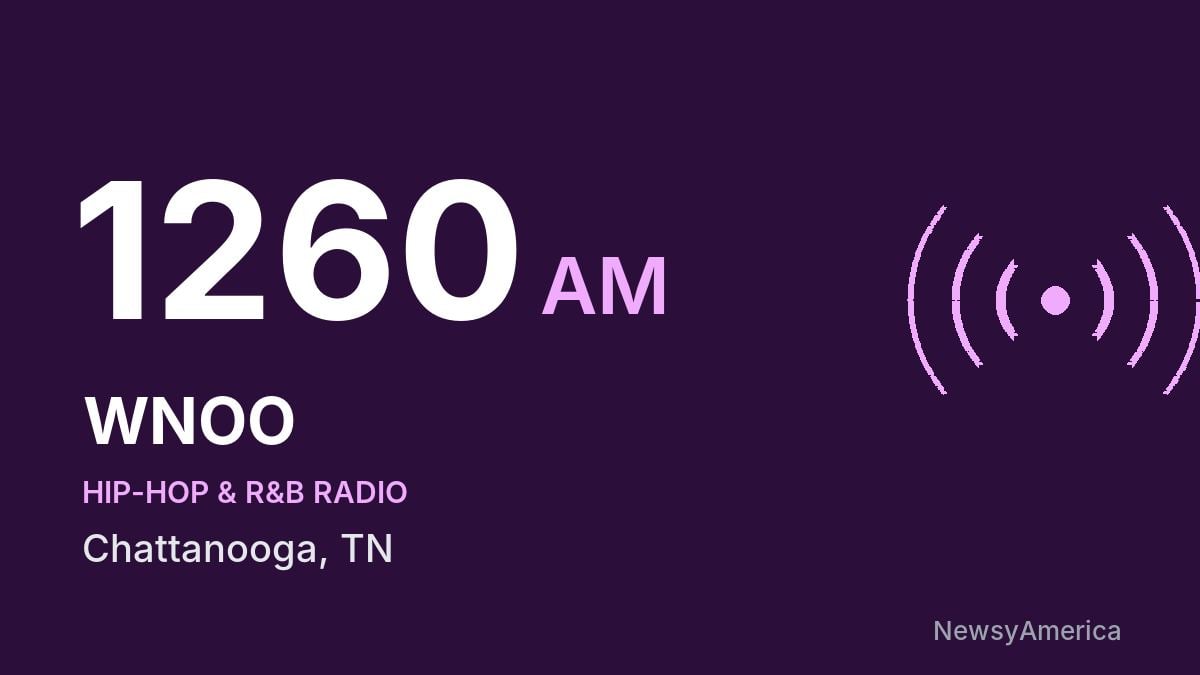 WNOO 1260 AM – Chattanooga