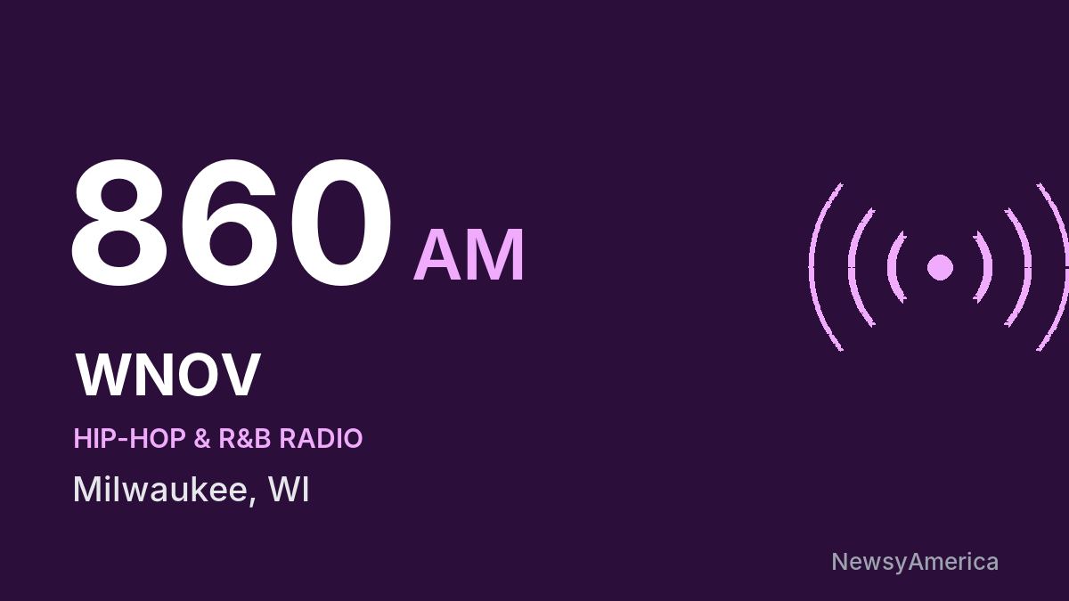 WNOV 860 AM – Milwaukee