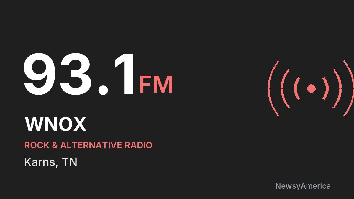 WNOX 93.1 FM – Karns
