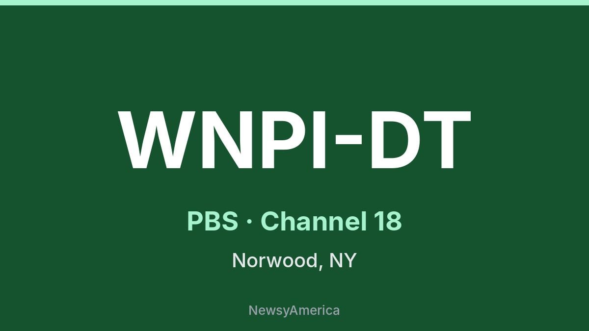 WNPI-DT – PBS 18 Watertown