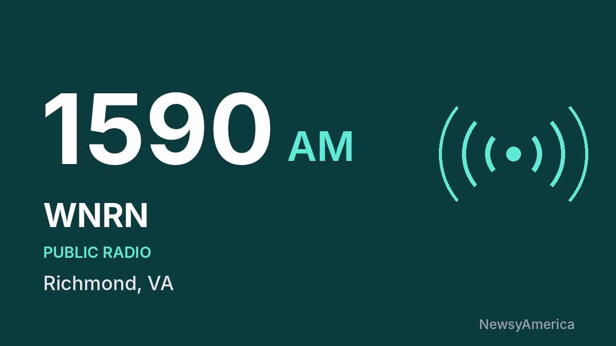 WNRN 1590 AM – Richmond