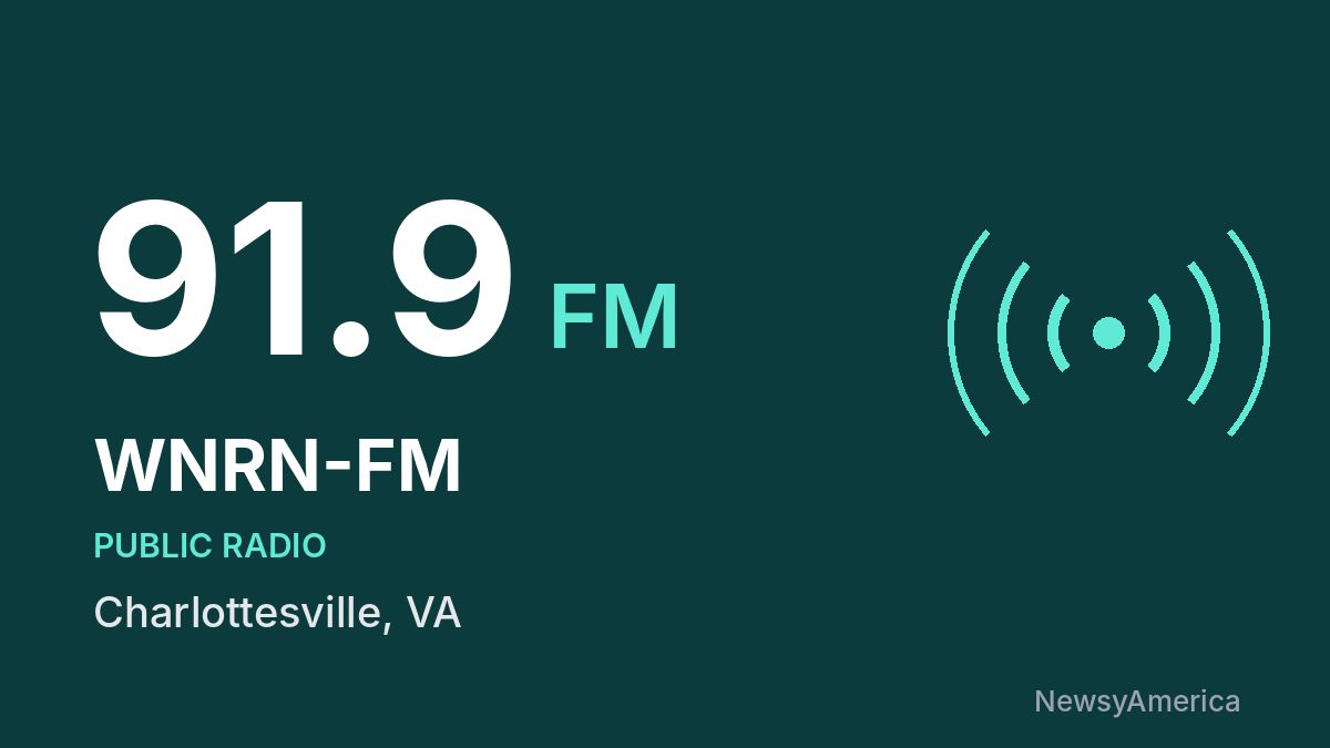 WNRN-FM 91.9 FM – Charlottesville