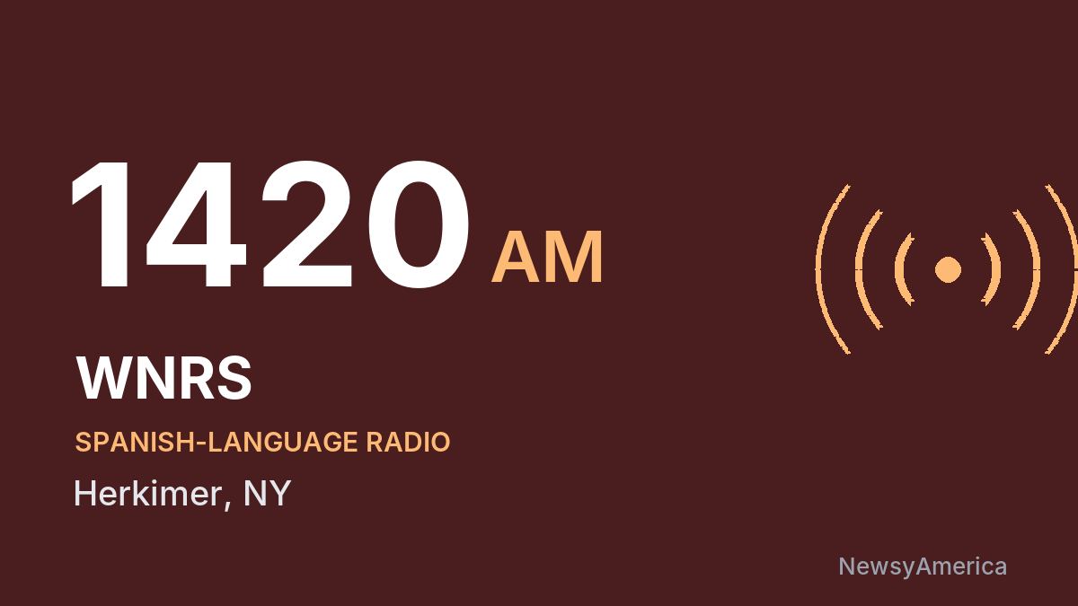 WNRS 1420 AM – Herkimer