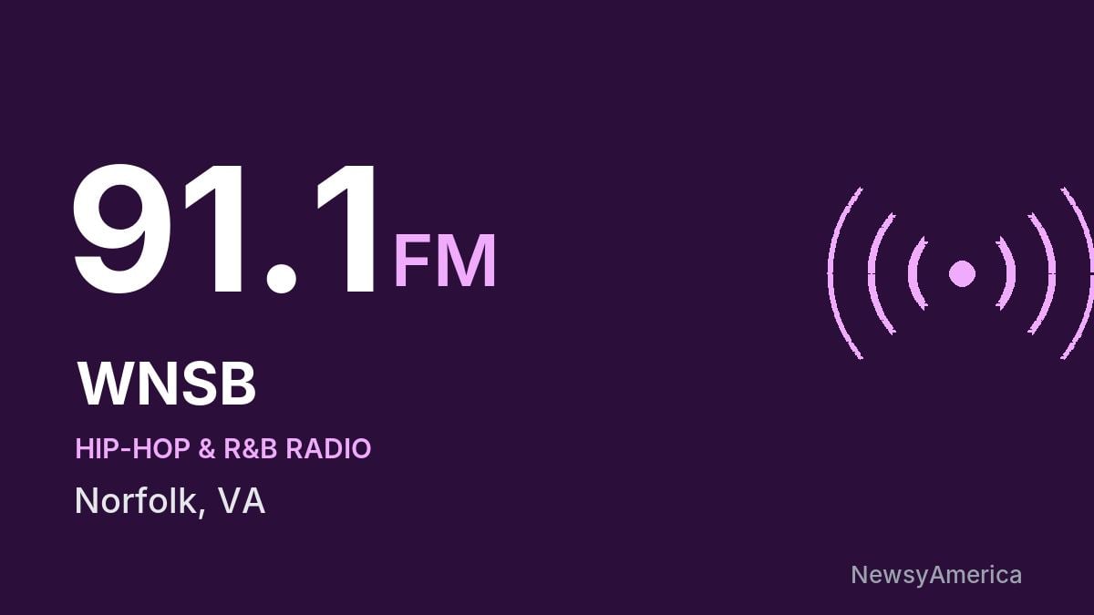 WNSB 91.1 FM – Norfolk