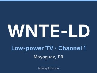 WNTE-LD channel 1, Mayaguez, PR