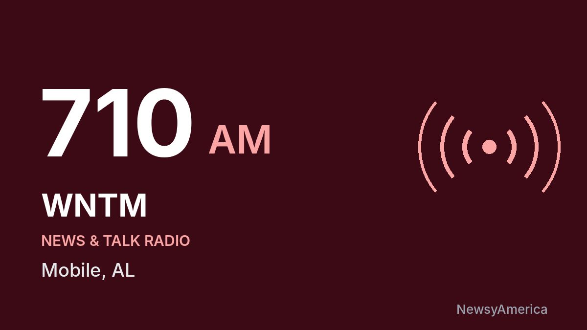 WNTM 710 AM – Mobile