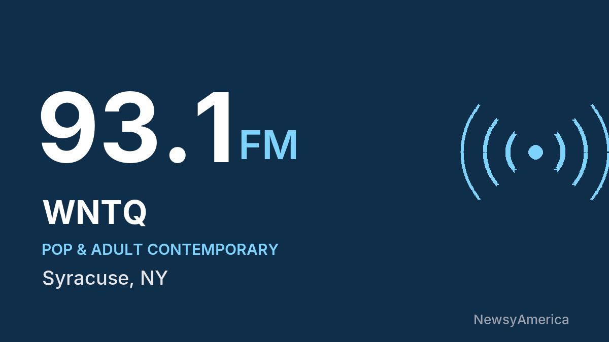 WNTQ 93.1 FM – Syracuse