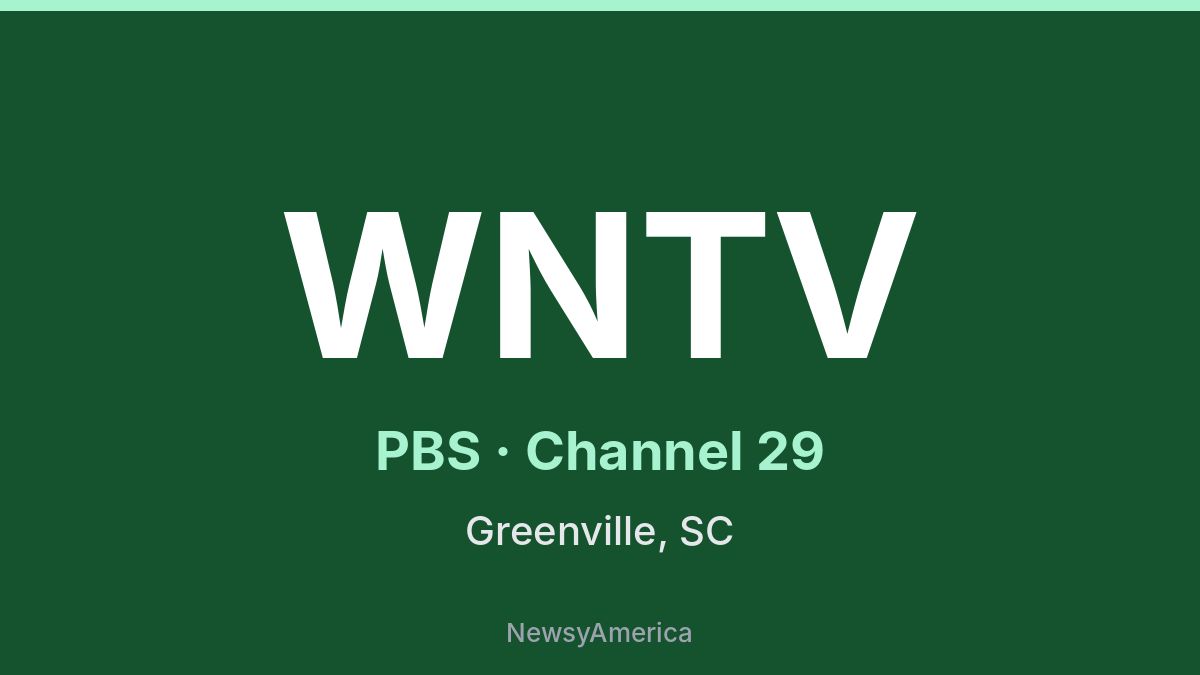 WNTV – PBS 29 Greenville