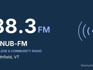 WNUB-FM 88.3 FM, Northfield, VT