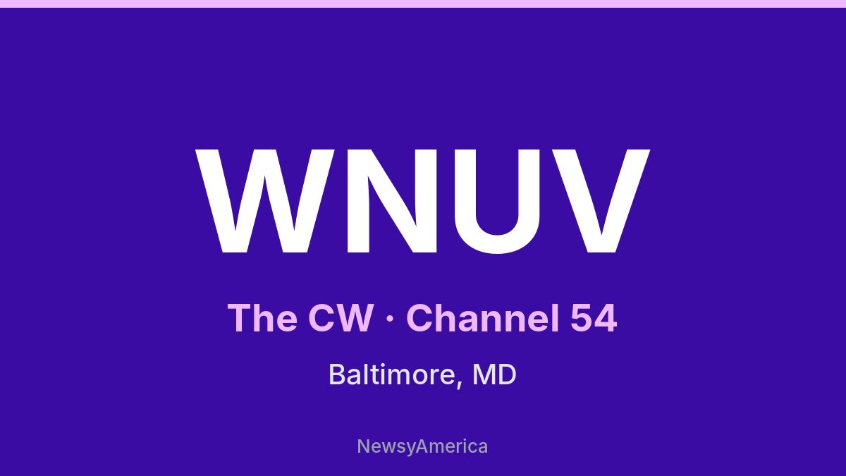WNUV – The CW 54 Baltimore