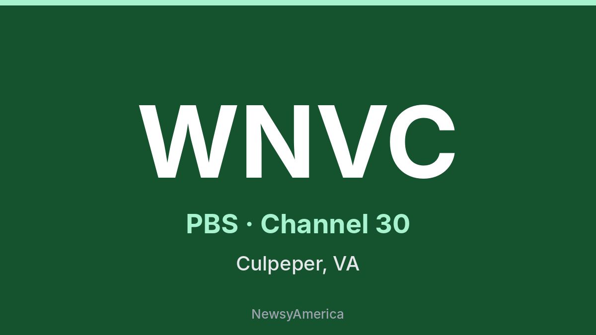 WNVC – PBS 30 Washington