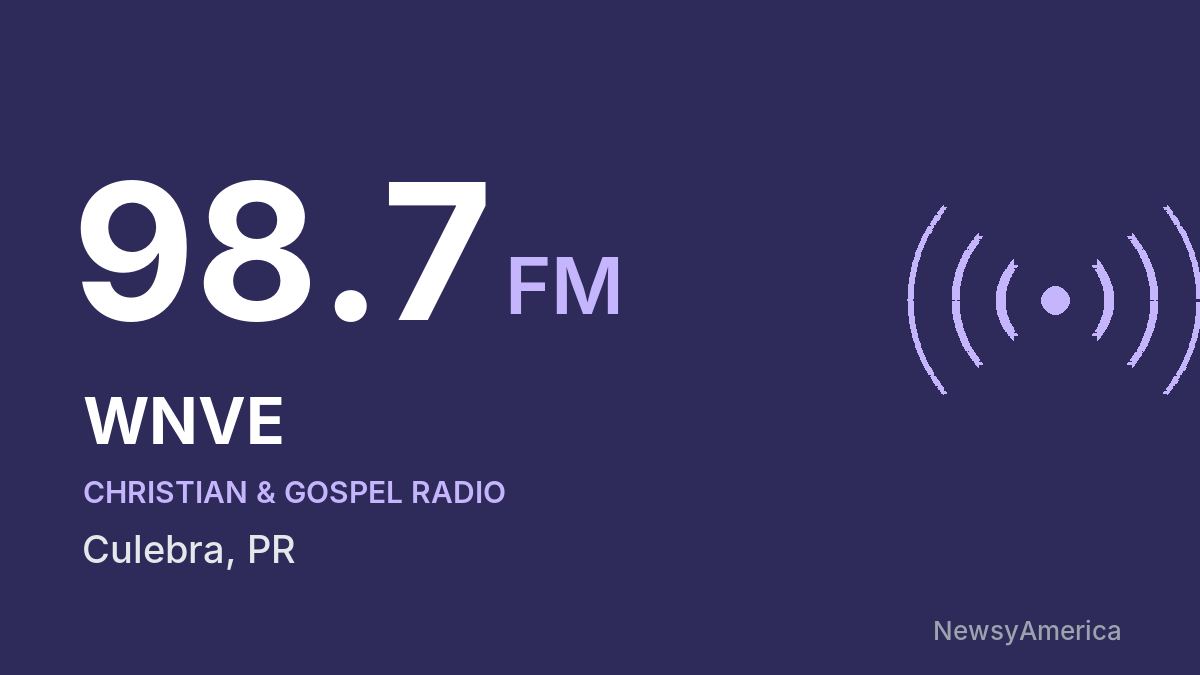 WNVE 98.7 FM – Culebra