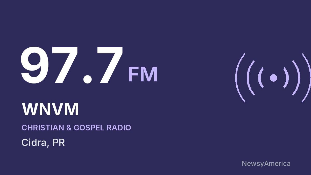 WNVM 97.7 FM – Cidra