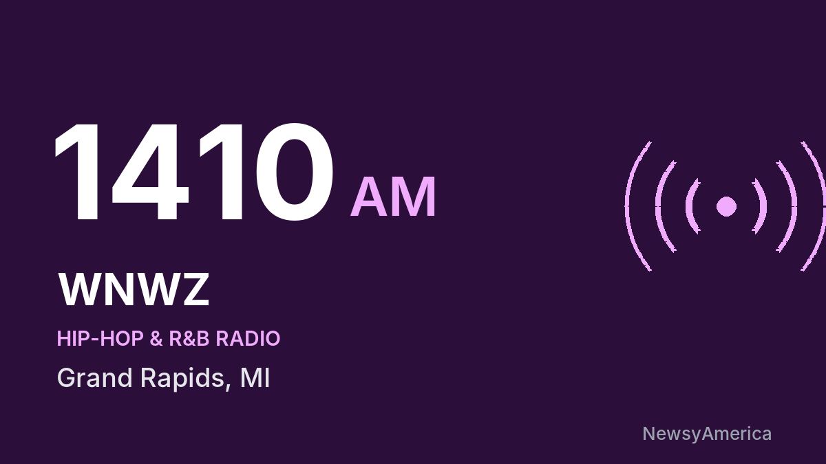 WNWZ 1410 AM – Grand Rapids