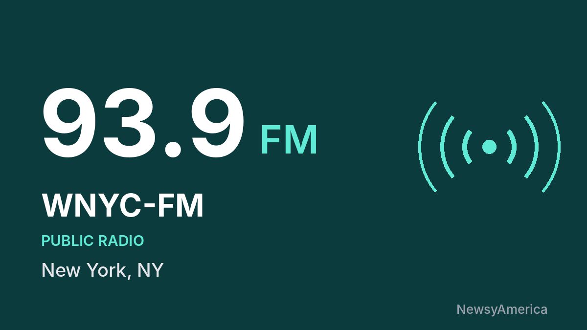 WNYC-FM 93.9 FM – New York