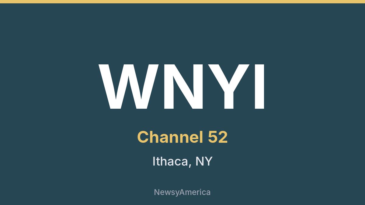 WNYI – Channel 52 Syracuse