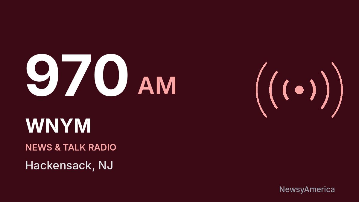 WNYM 970 AM – Hackensack